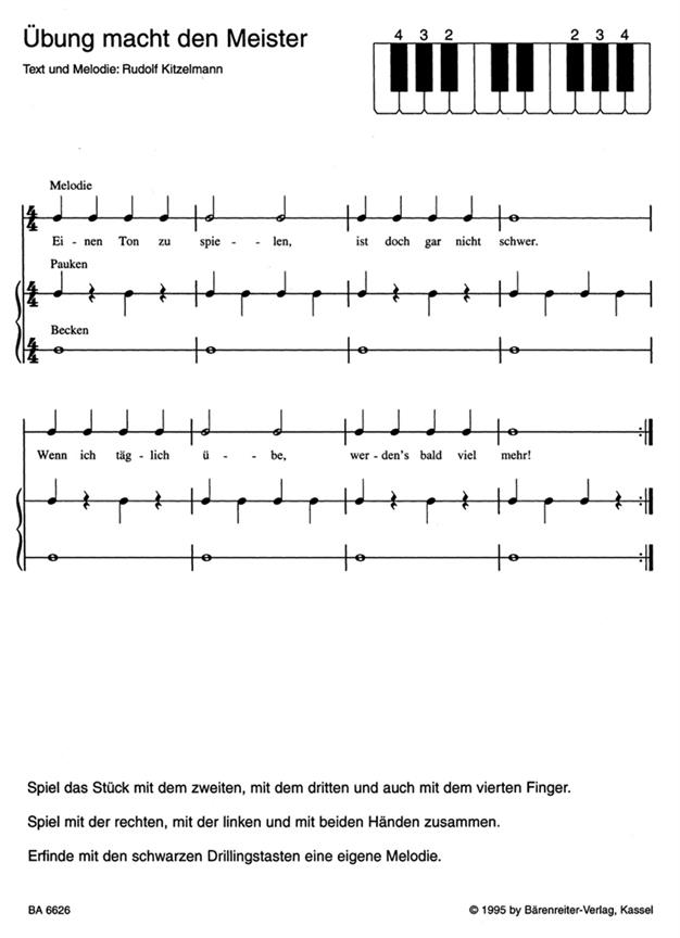 Die Klavierkiste, Band 1